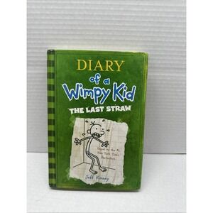 Diary of a Wimpy Kid #3 - the Last Straw by Jeff Kinney (2009, HC) Signed